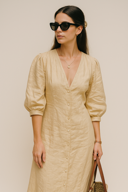 Retro Chic Maxi Dress
