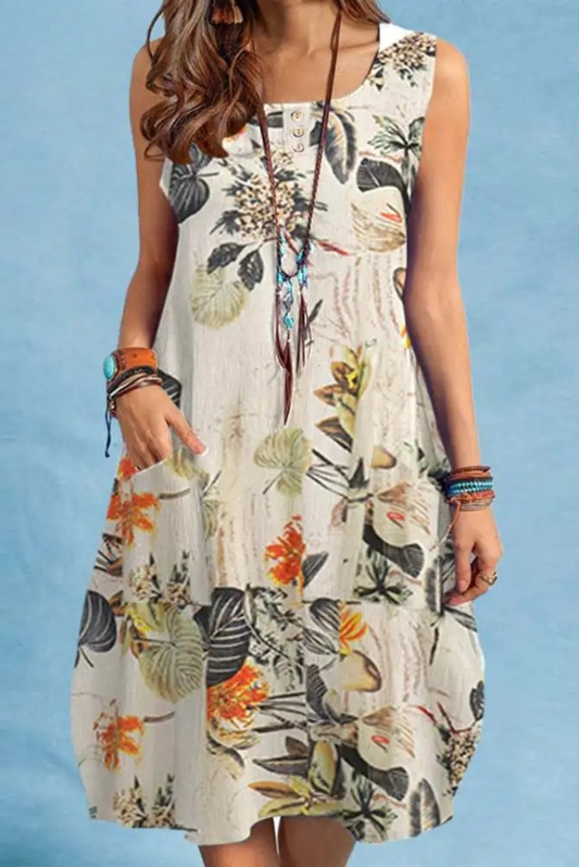 Vintage Boho Sundress