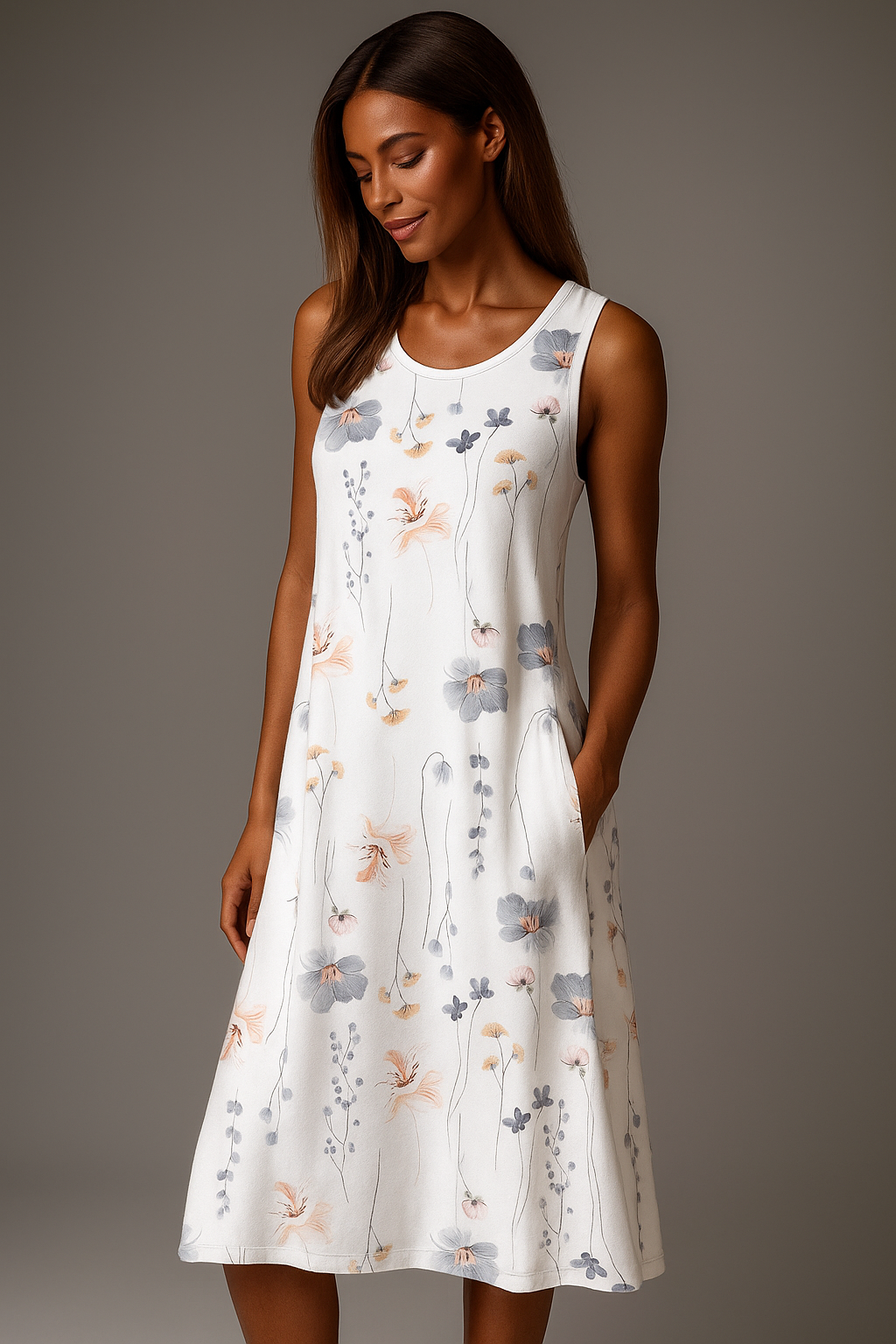 Plus Size Summer Maxi Dress