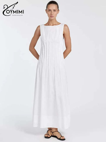 Open Back Maxi Dress