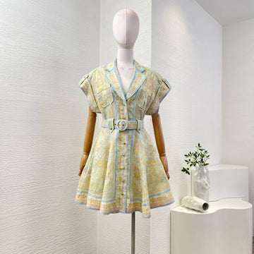 Vintage Elegance Mini/Long Dress